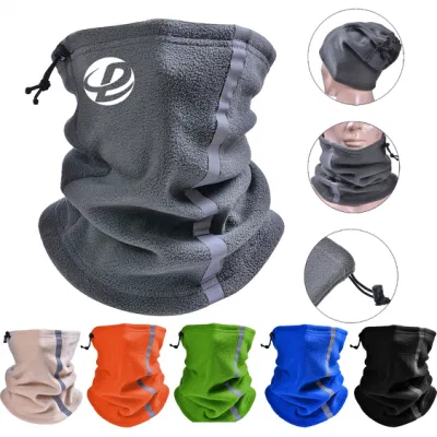 Unisexe hiver polaire thermique coupe-vent Ski cache-cou guêtre Snood